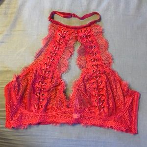 Victoria Secret Lace Halter Bralette